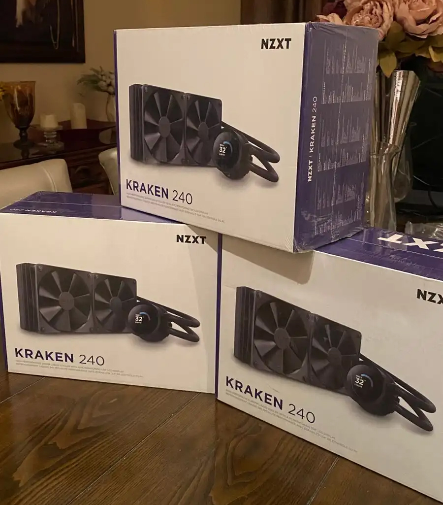 مبرد مائي كراكين kraken 240 (جديد)