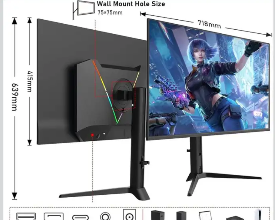 شاشه اوليد QD oled 4k