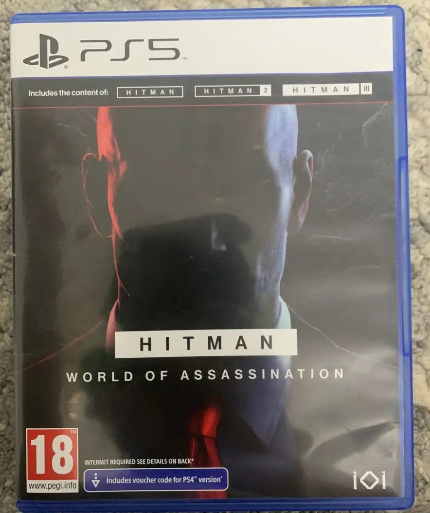 بيع شريط hitman سوني 5