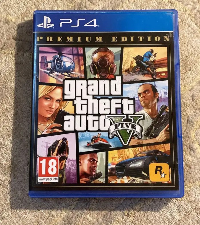 GTA V Premium Edition PS4 - شريط قراند 5