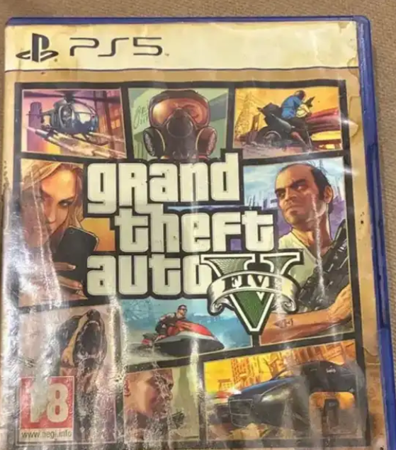 شريط قراند 5 سوني فايف GTA5