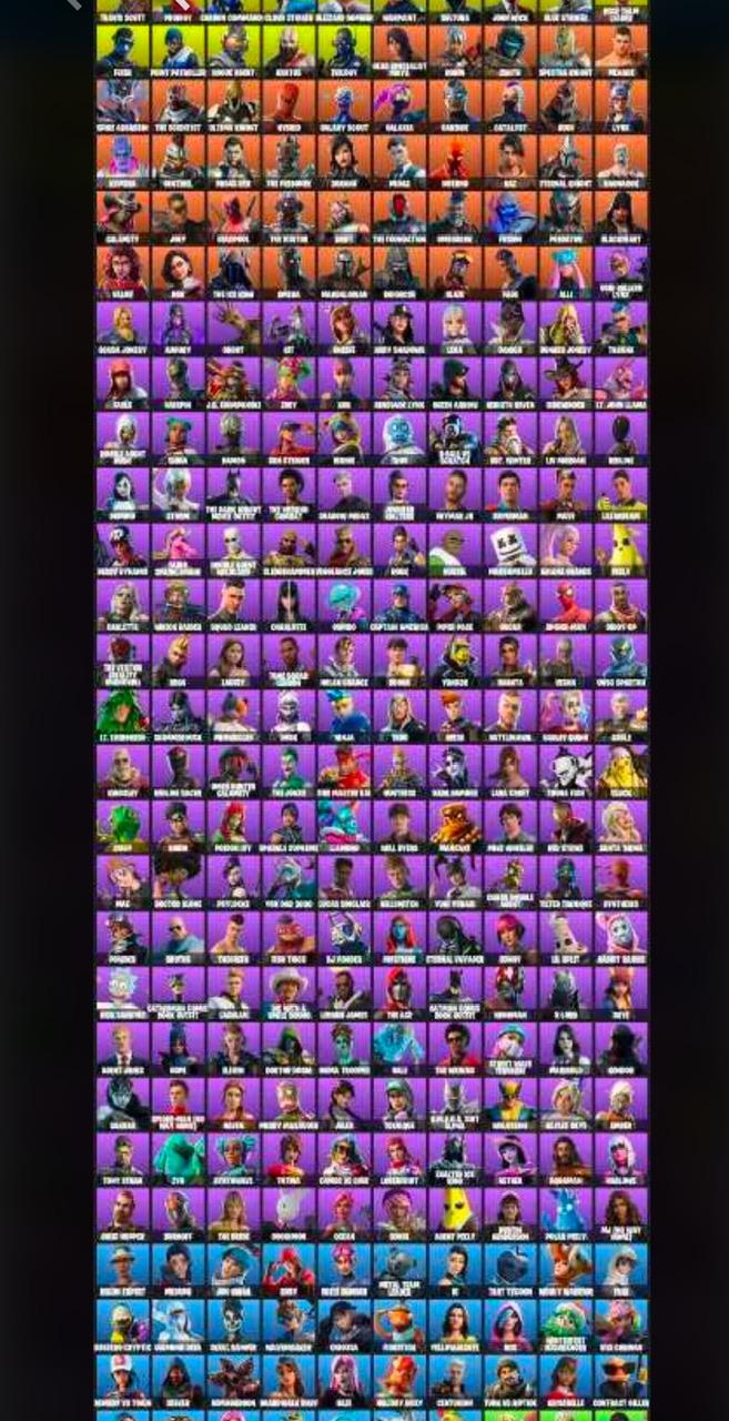 حساب فورت نايت قوي