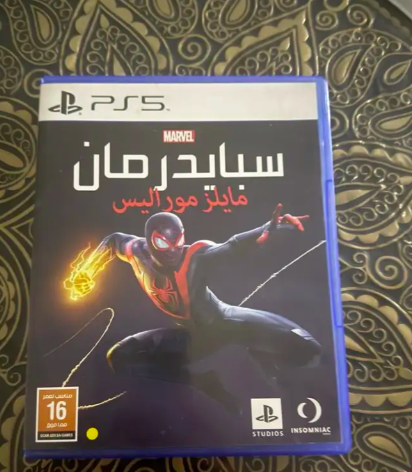 3 اشرطه سوني 5(سبايدرمان مايلز مورايلس -دارك سولز-ماينكرافت)