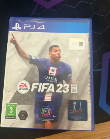 شريط فيفا 23 حدي فيه 80 ريال حالته سليمة