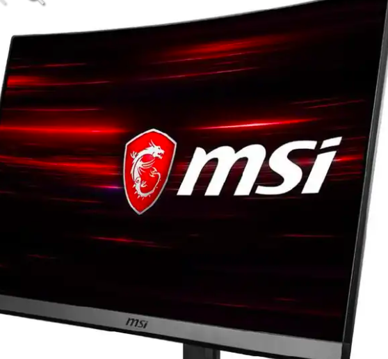 شاشة من msi قيمنق و الوان ممتازه