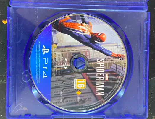 شريط سبايدرمان بلايستيشن 4 (Spider-Man PS4) نظيف للبيع
