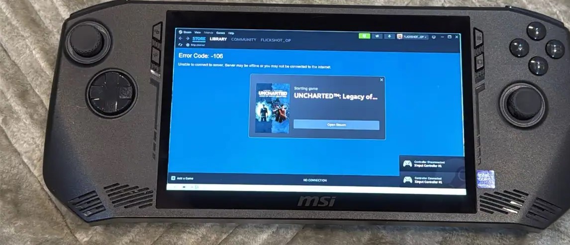 msi claw ultra 7 بي سي العاب محمول