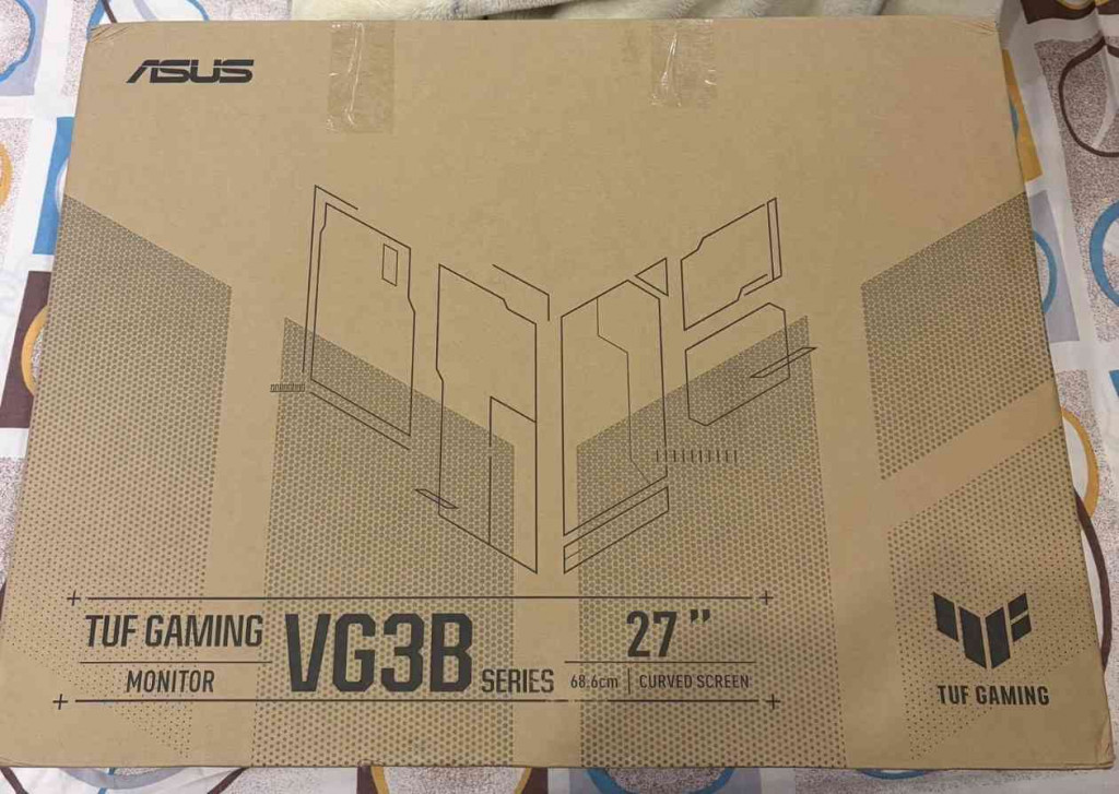 شاشه قيمنق pc اسوس tuff gaming منحنيه
