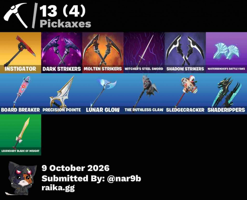 حساب فورت نايت مميز