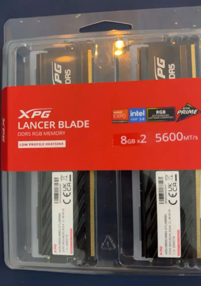 رامات DDR5 جديده (غير مستخدمه )